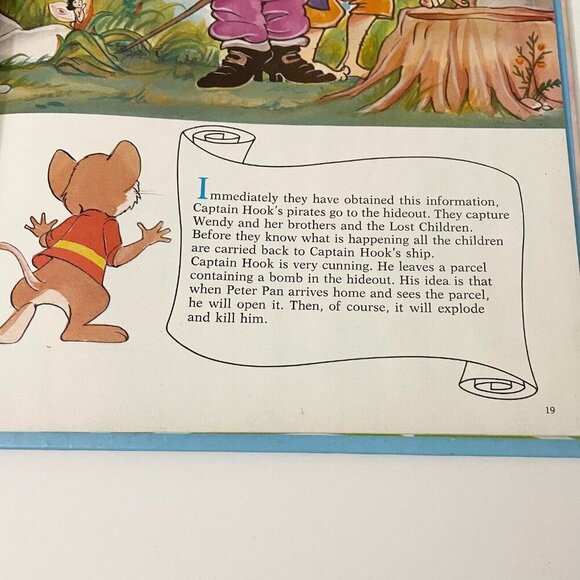 Vtg Peter Pan Well Loved Tales Peter Haddock Book - Picture 16 of 16